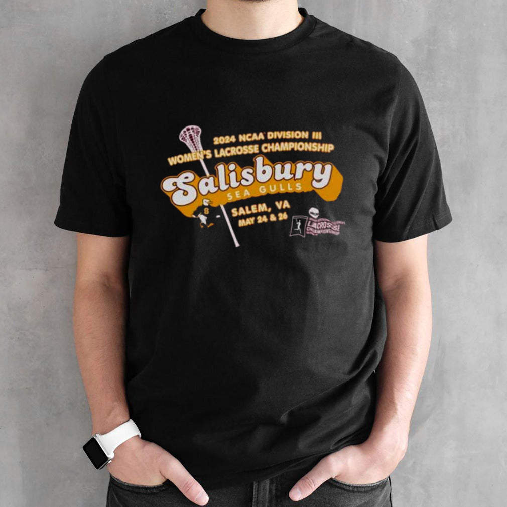 Salisbury Seagulls 2024 NCAA Division III Womenâ€™s Lacrosse Championship Shirt