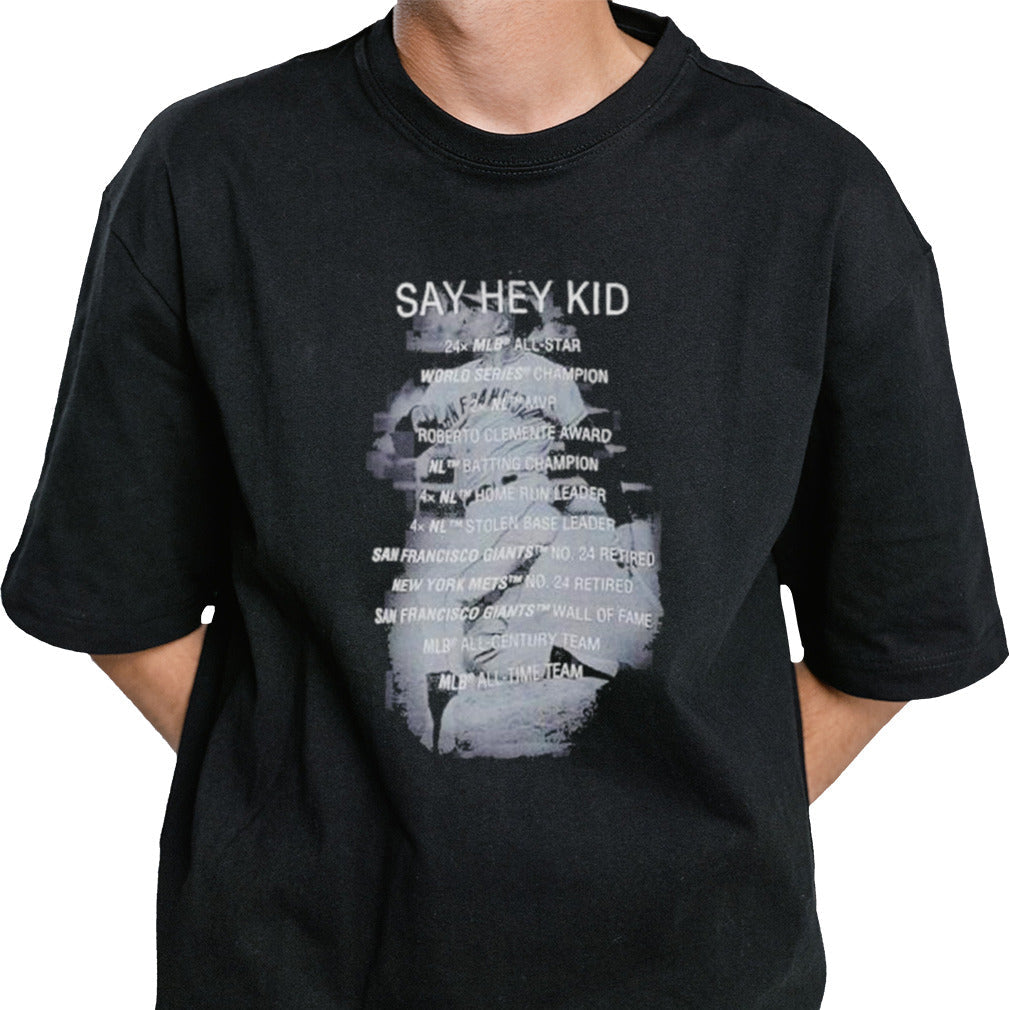 San Francisco Giants Willie Mays Say Hey Kid Career highlights and awards Shirt