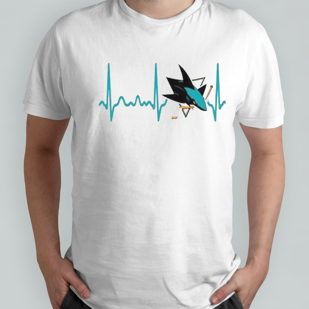 San Jose Sharks Heartbeat Hockey 2024 Shirts