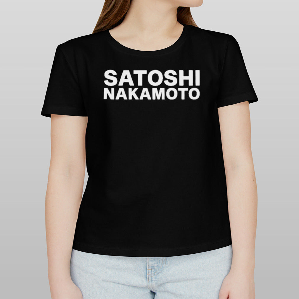 Satoshi Nakamoto Bitcoin T-Shirt