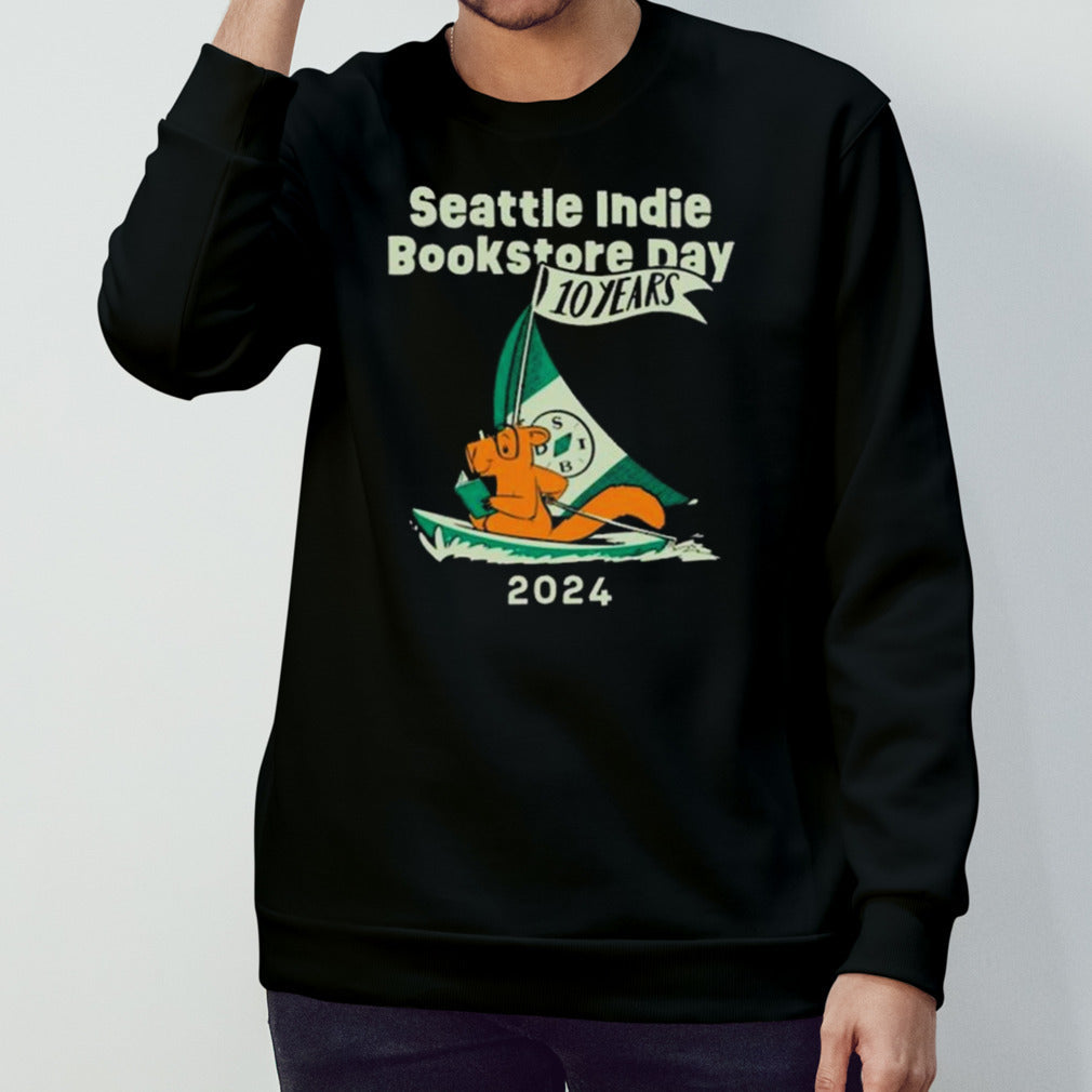 Seattle Indie Bookstore Day 2024 T-shirt