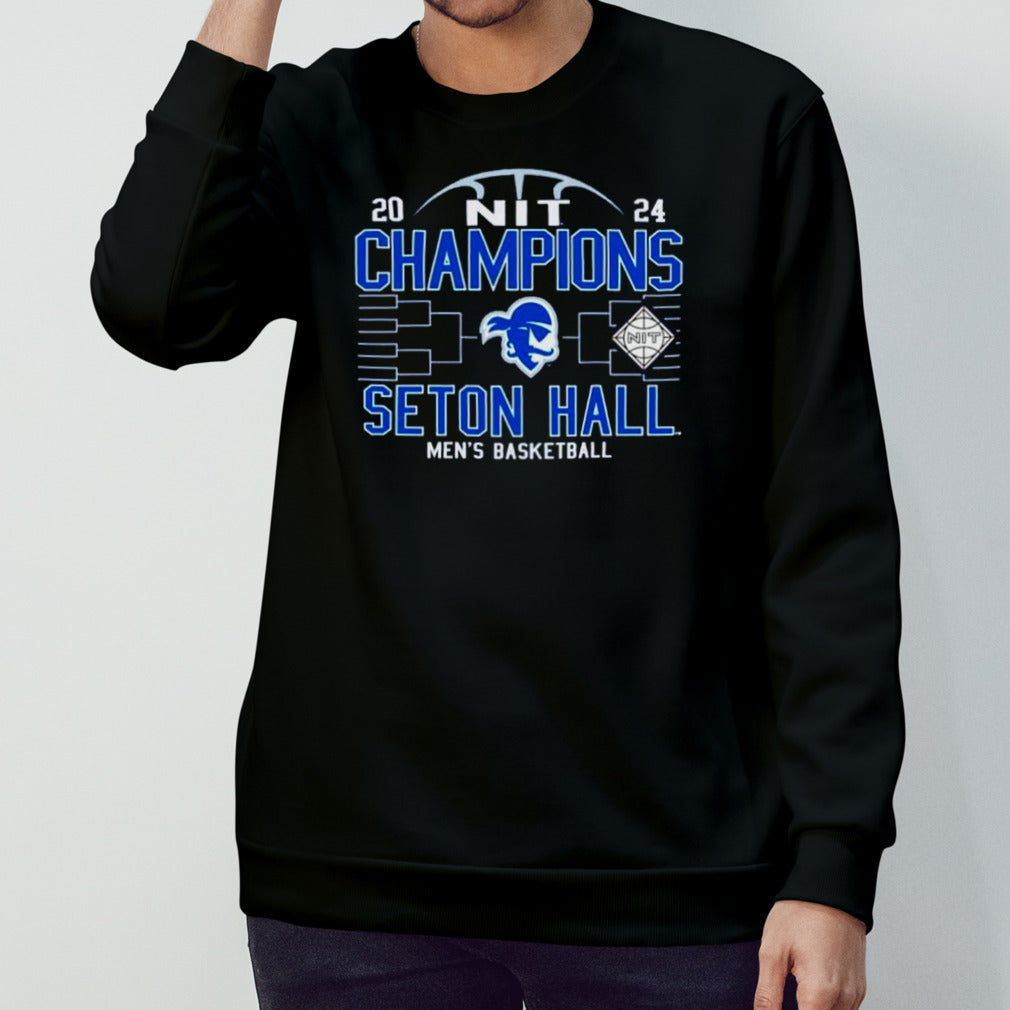 Seton Hall Pirates 2024 NCAA Mensâ€™s Basketball NIT Champions shirts