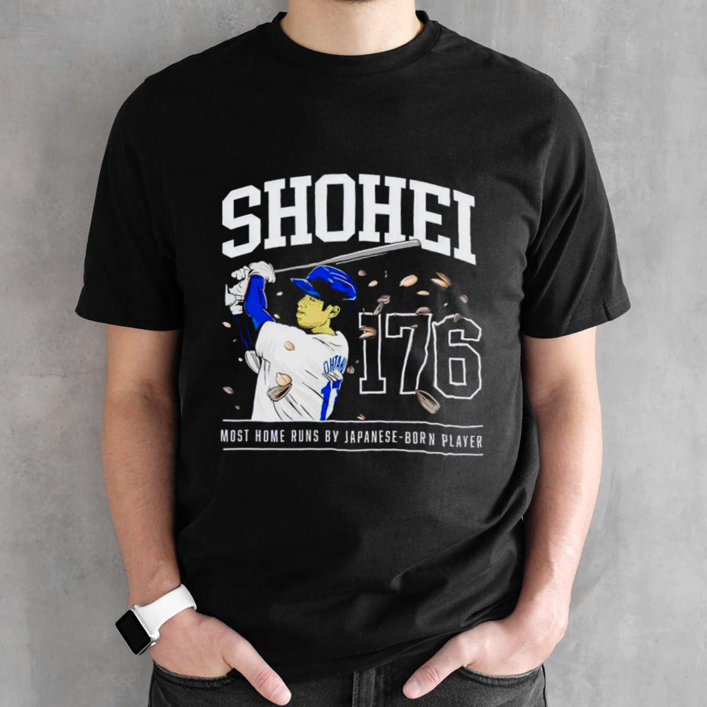 Shohei 176 most home runs by Japanese-born player shirts