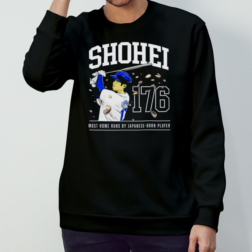 Shohei 176 most home runs by Japanese-born player shirts