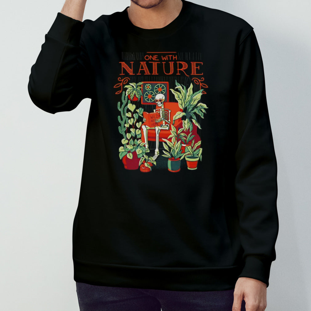 Skeleton one with nature shirts