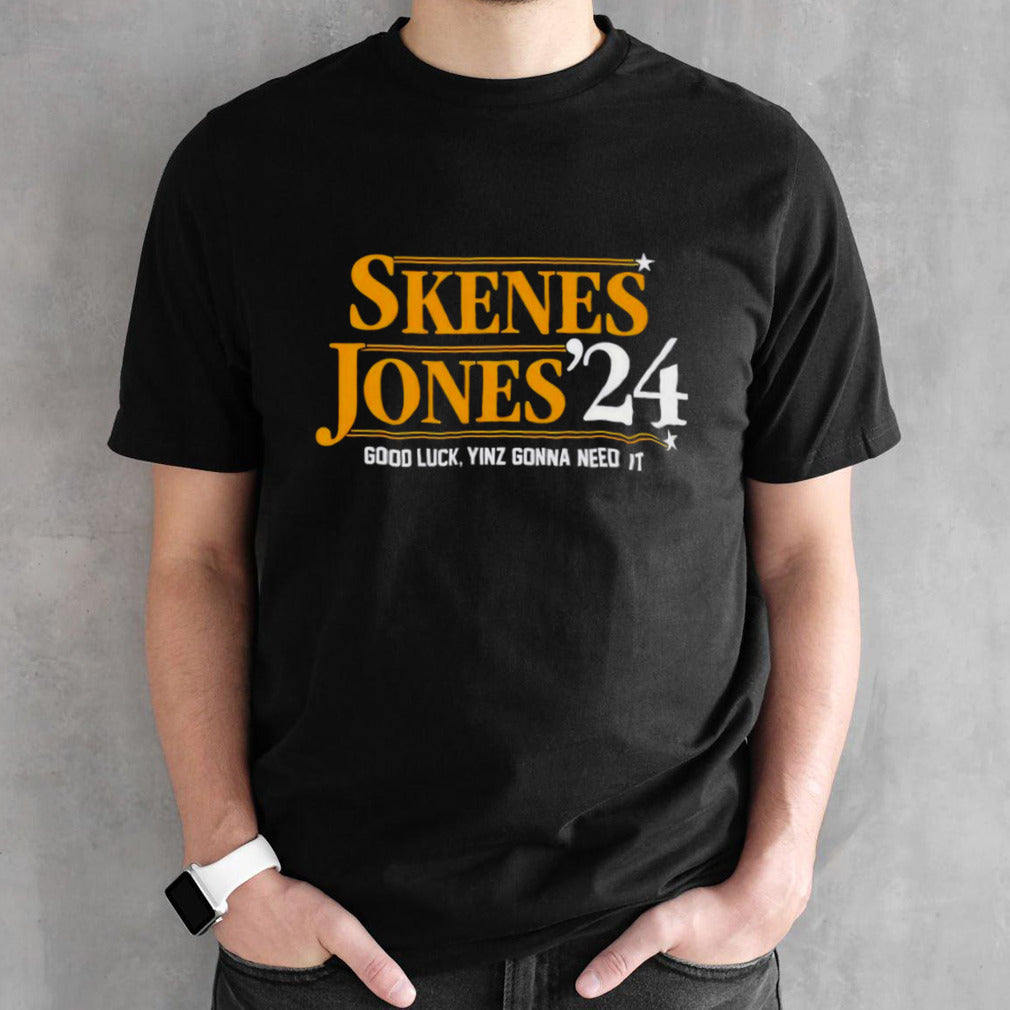 Skenes Jones 24 Good Luck Yinz Gonna Need It Shirt