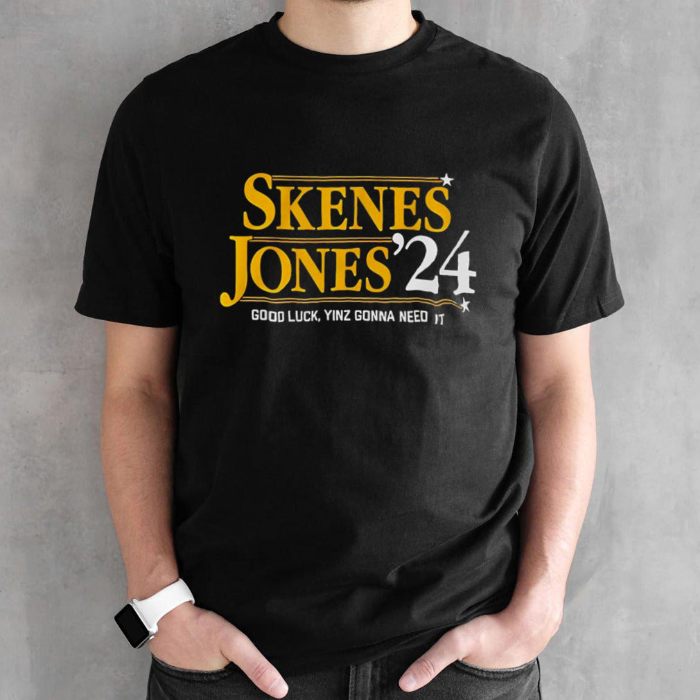 Skenes-jones 2024 Good Luck, Yinz Gonna Need It shirt