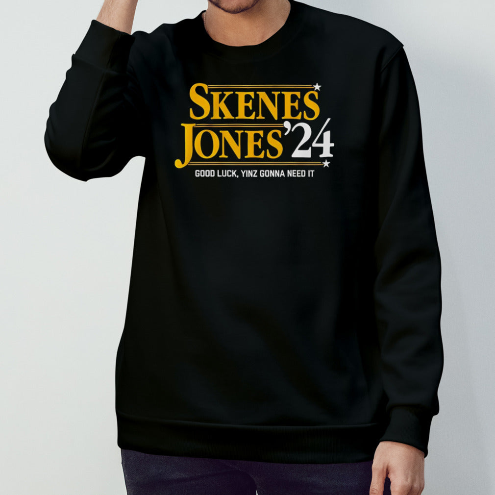 Skenes-jones 2024 Good Luck, Yinz Gonna Need It shirt