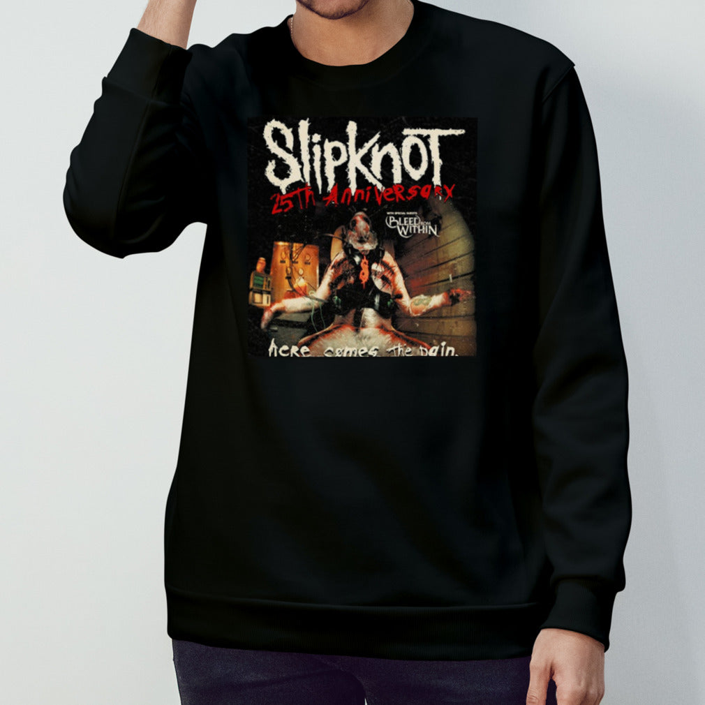 Slipknot 25th Anniversary World Tour 2024 Here Come The Pain shirt