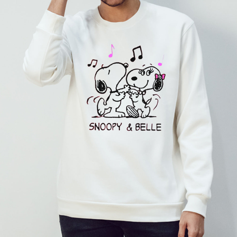 Snoopy and Belle dancing shirt