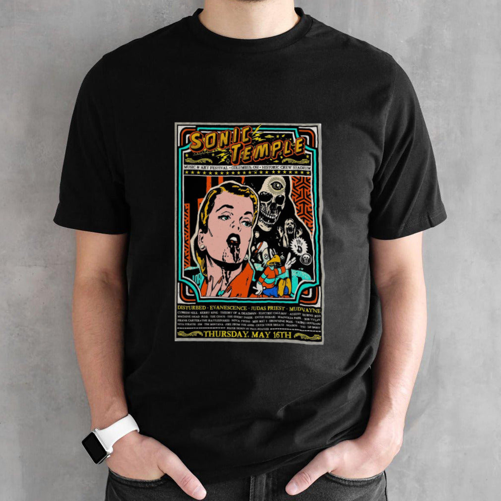 Sonic Temple Columbus OH May 16 2024 Historic Crew Stadium Poster shirt
