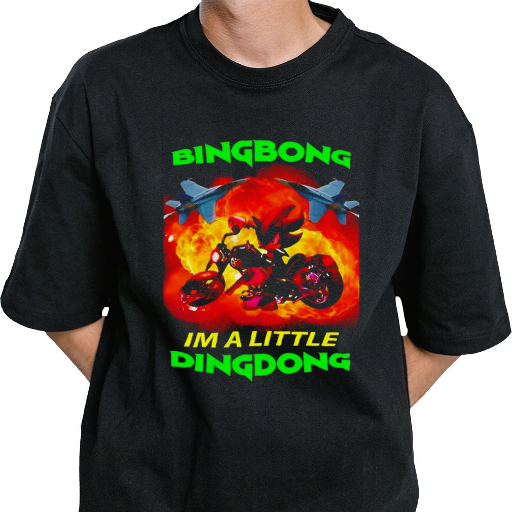 Sonic bingbong Iâ€™m a little dingdong shirt