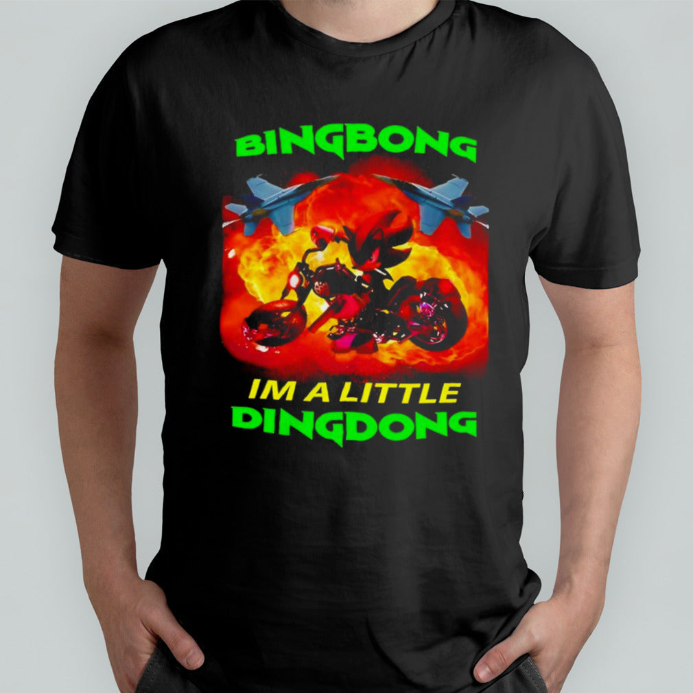 Sonic bingbong Iâ€™m a little dingdong shirt