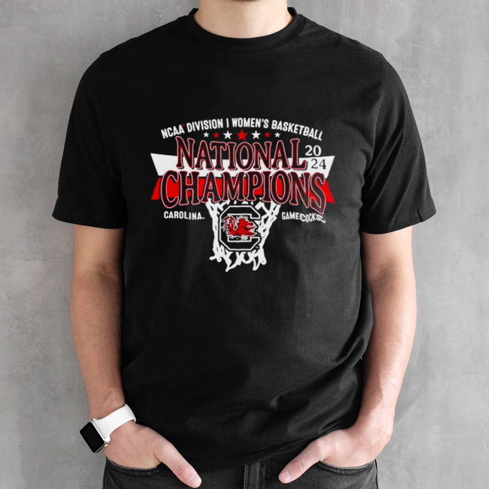 South Carolina Gamecocks 2024 NCAA Division I Womensâ€™s Basketball National Champions shirts