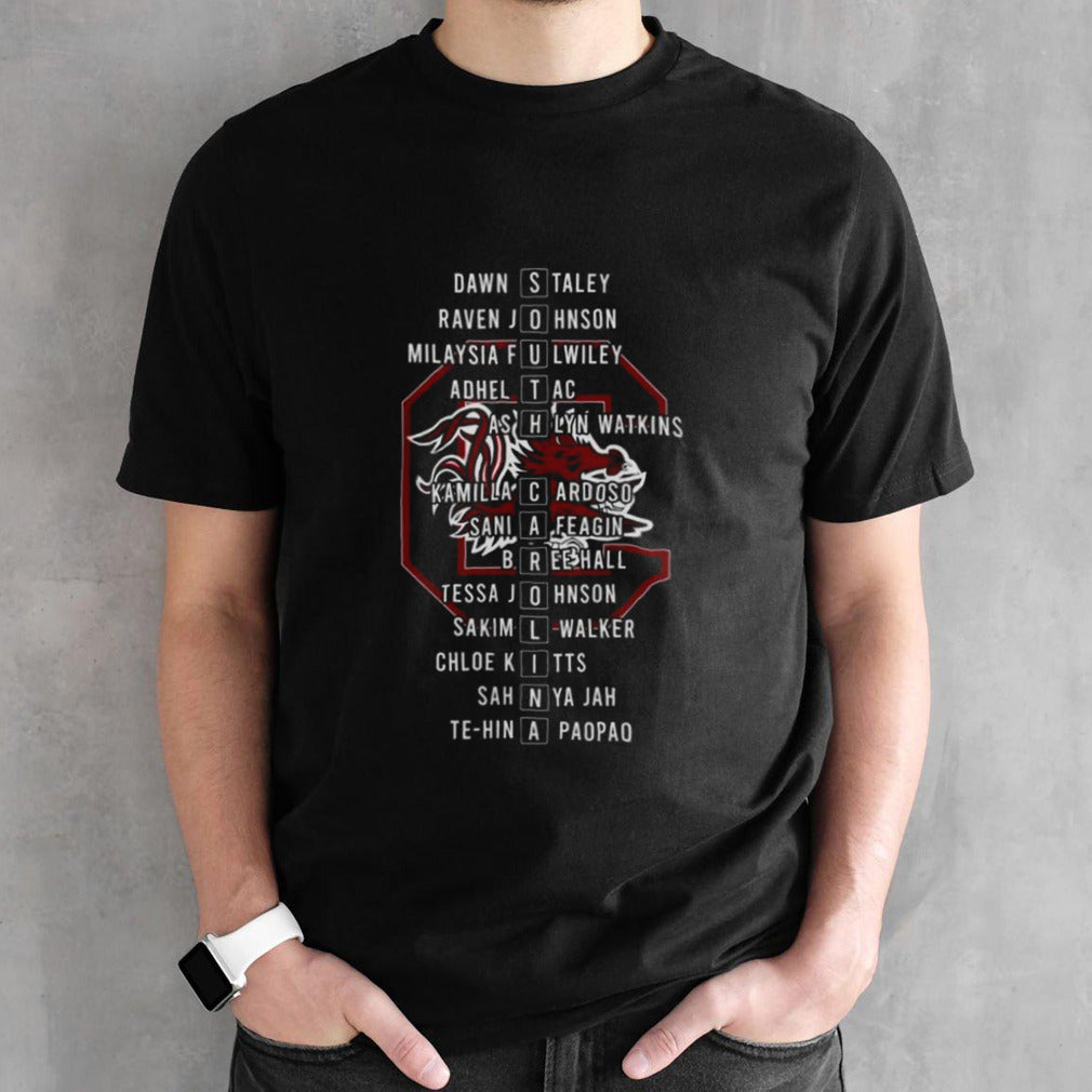 South Carolina Gamecocks 2024 SEC Womensâ€™s Basketball Champions T-shirts