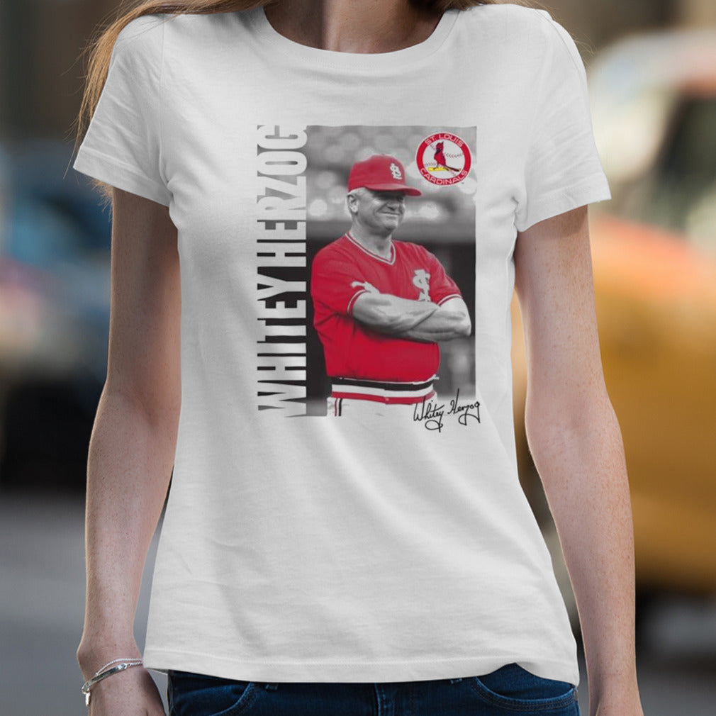 St. Louis Cardinals Whitey Herzog 2024 T-shirt