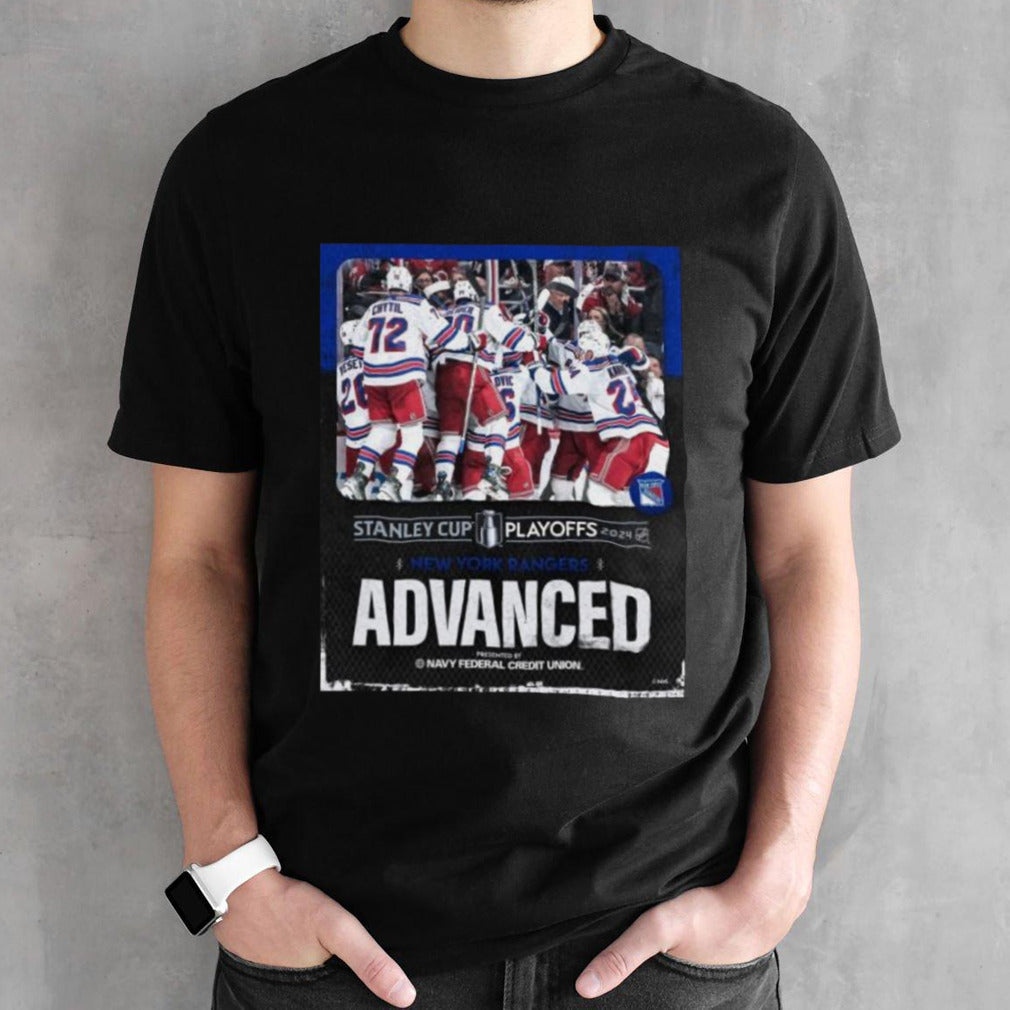 Stanley Cup Playoffs 2024 New York Rangers Advanced To Eastern Conference Finals Shirt