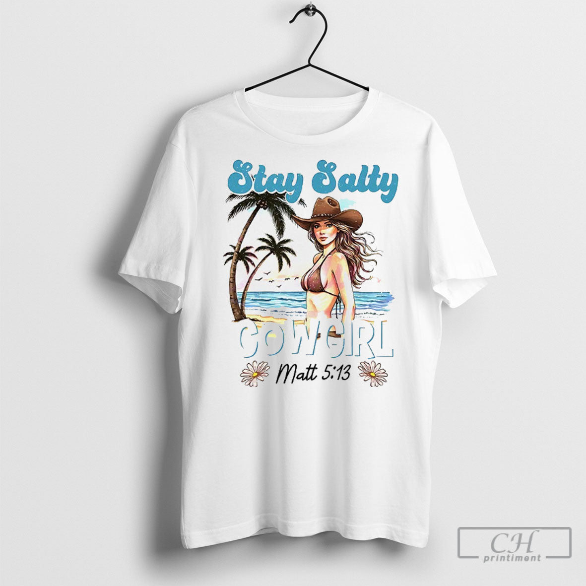 Stay Salty Cowgirl Christian Western Boho Tee Shirt Sweatshirt