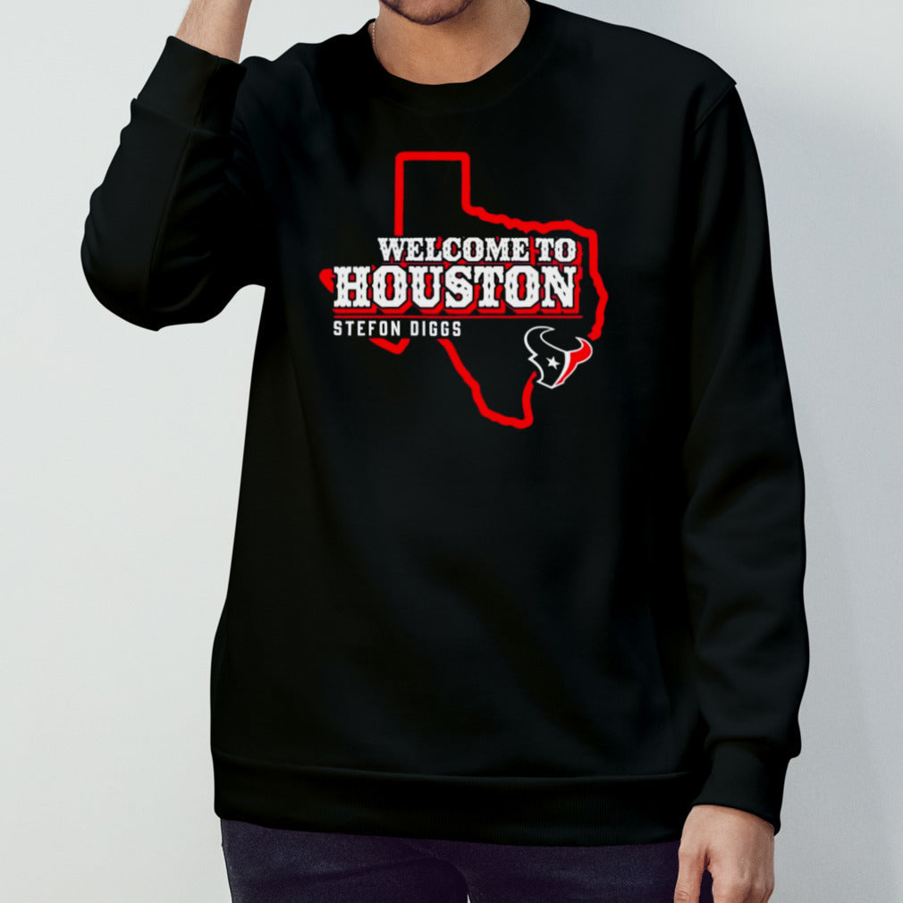 Stefon Diggs Welcome to Houston Texans Shirts