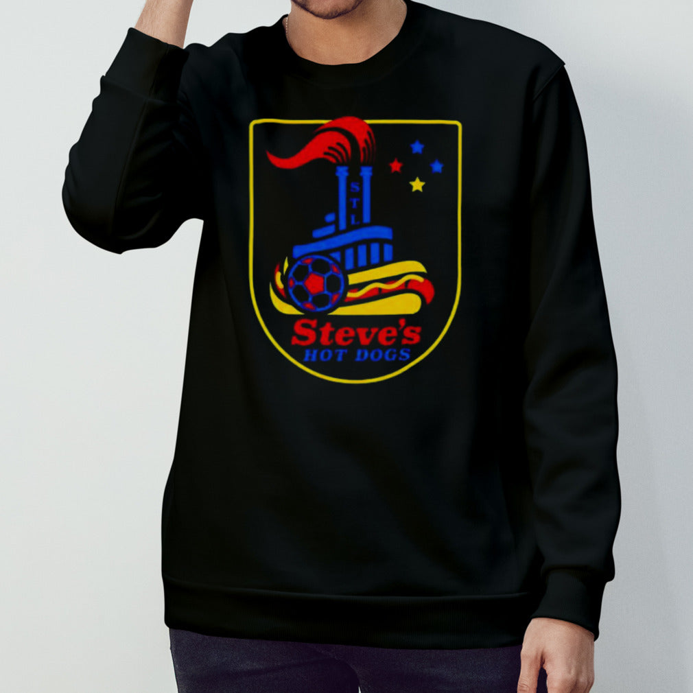 Stevesâ€™s hot dogs shirts