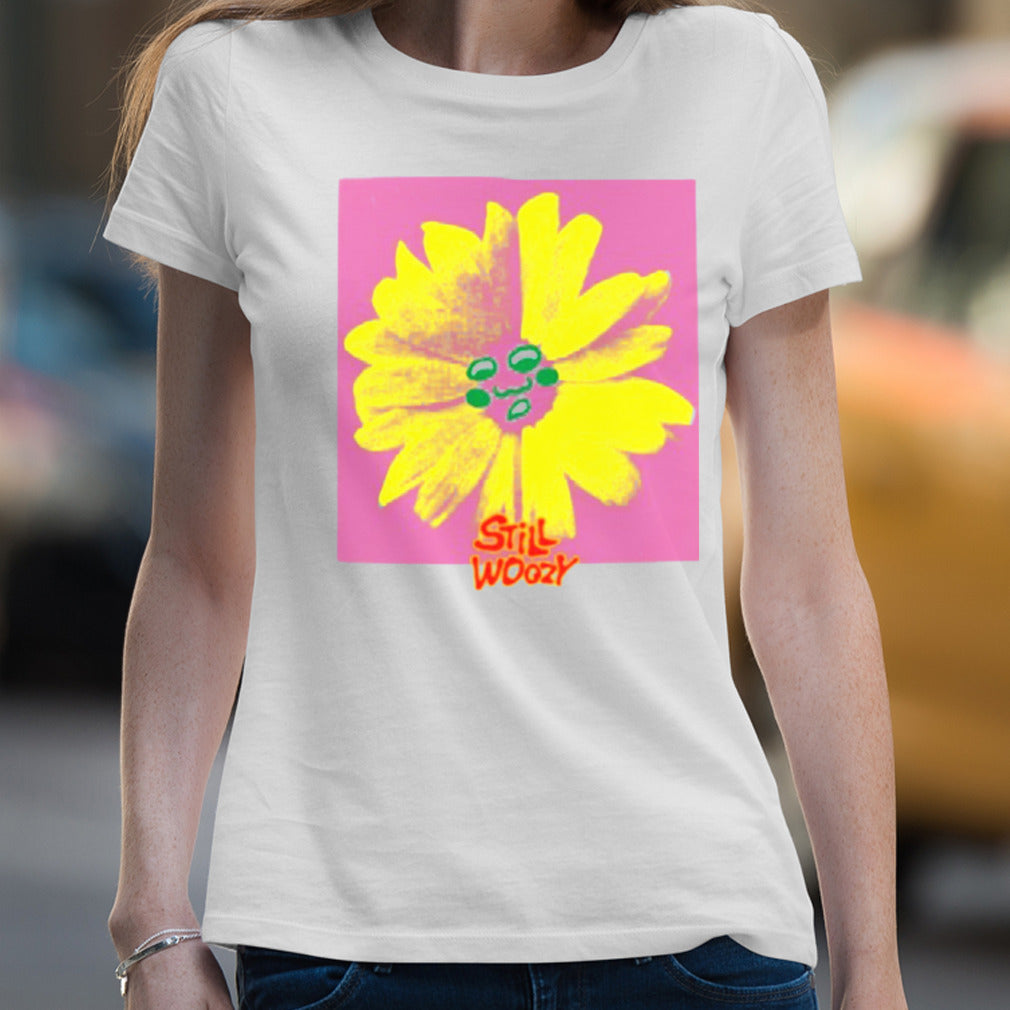 Still Woozy Flower Face T Shirt