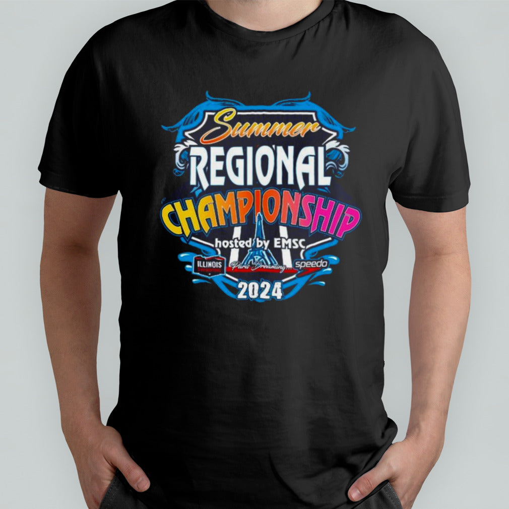 Summer Regional Championships Hosted By Emsc Illinois Swimming Paris Dreaming Speedo 2024 Shirt