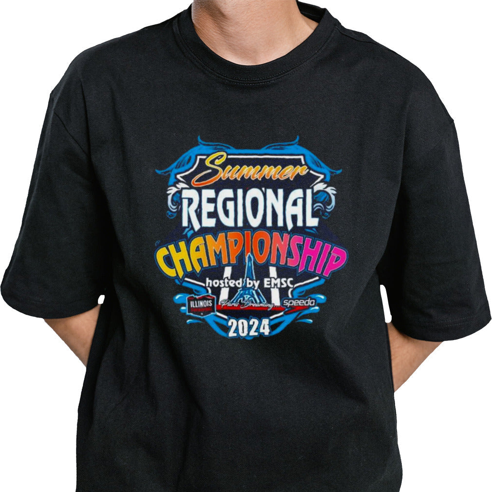 Summer Regional Championships Hosted By Emsc Illinois Swimming Paris Dreaming Speedo 2024 Shirt