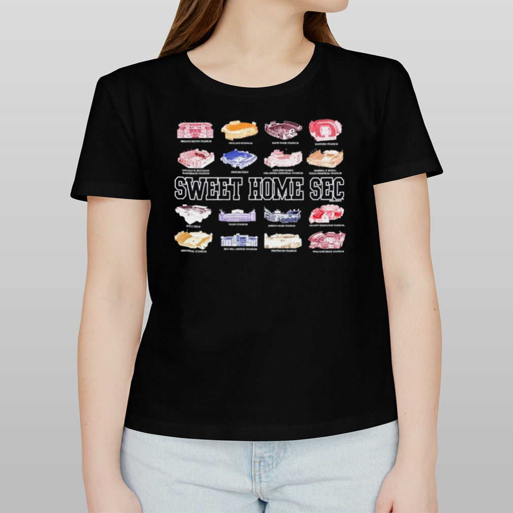 Sweet Home SEC Football Stadium shirt
