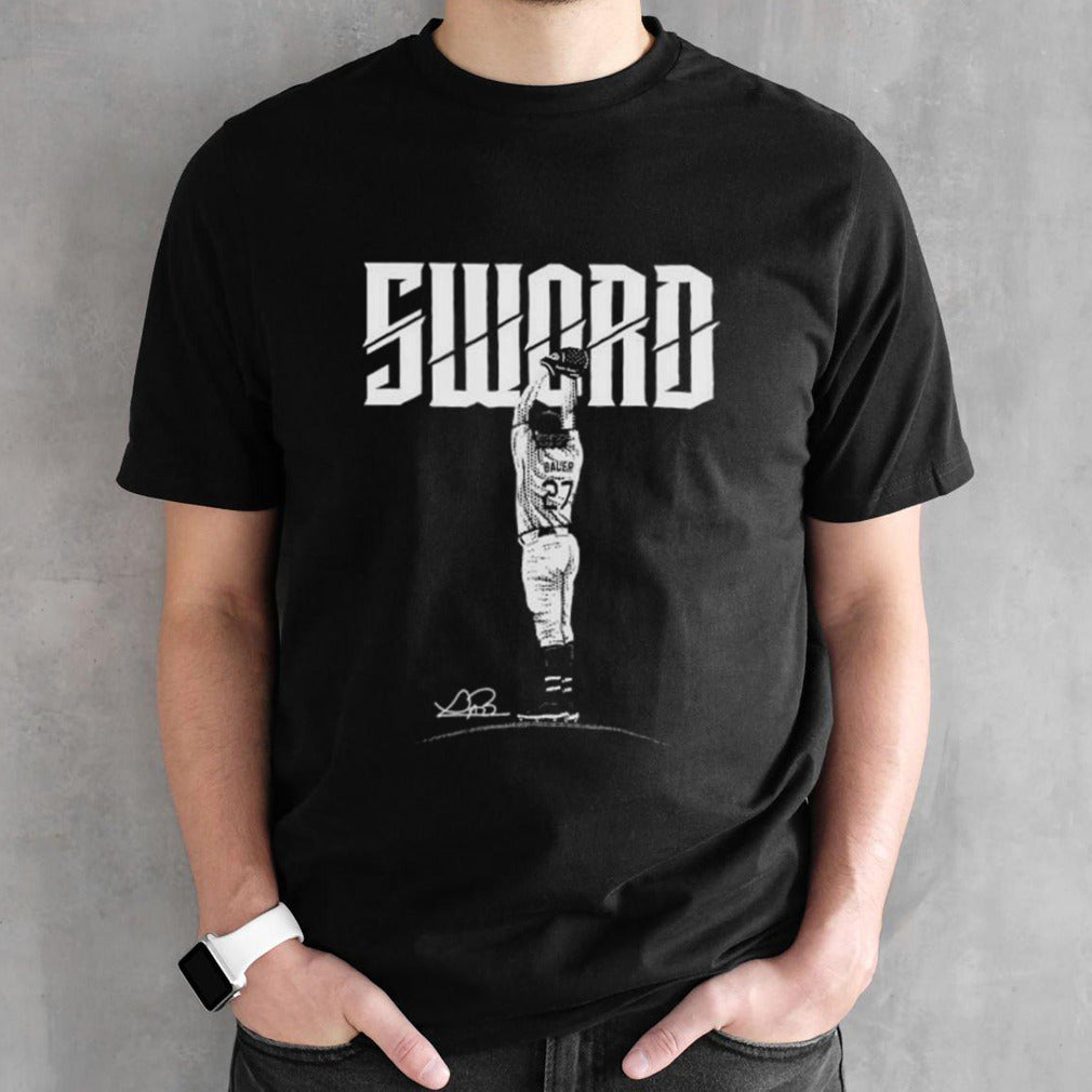 Sword Trevor Bauer LA Dodgers signature shirts