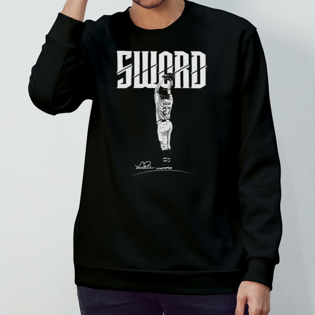 Sword Trevor Bauer LA Dodgers signature shirts