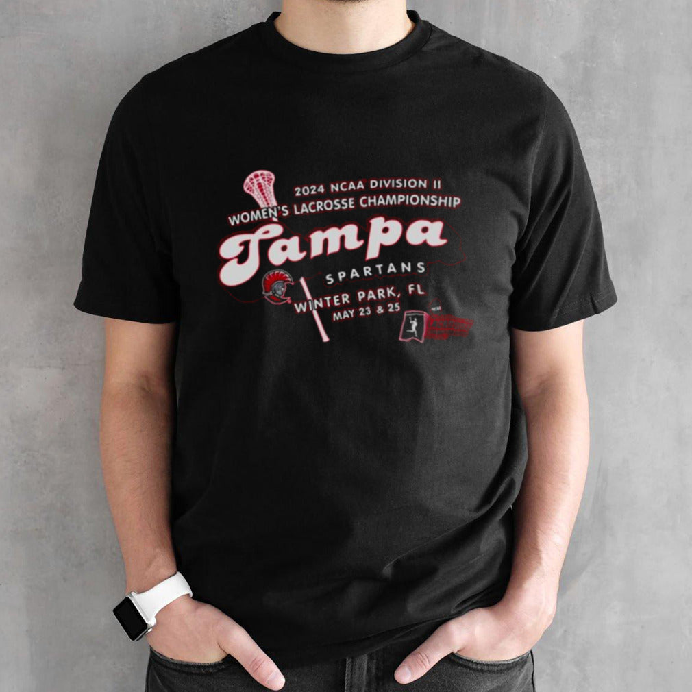 Tampa Spartans 2024 NCAA Division II Womenâ€™s Lacrosse Championship Shirt