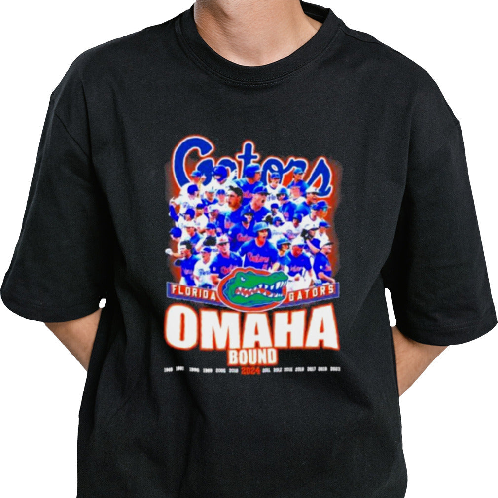 Team Gators Omaha Bound 2024 Shirt