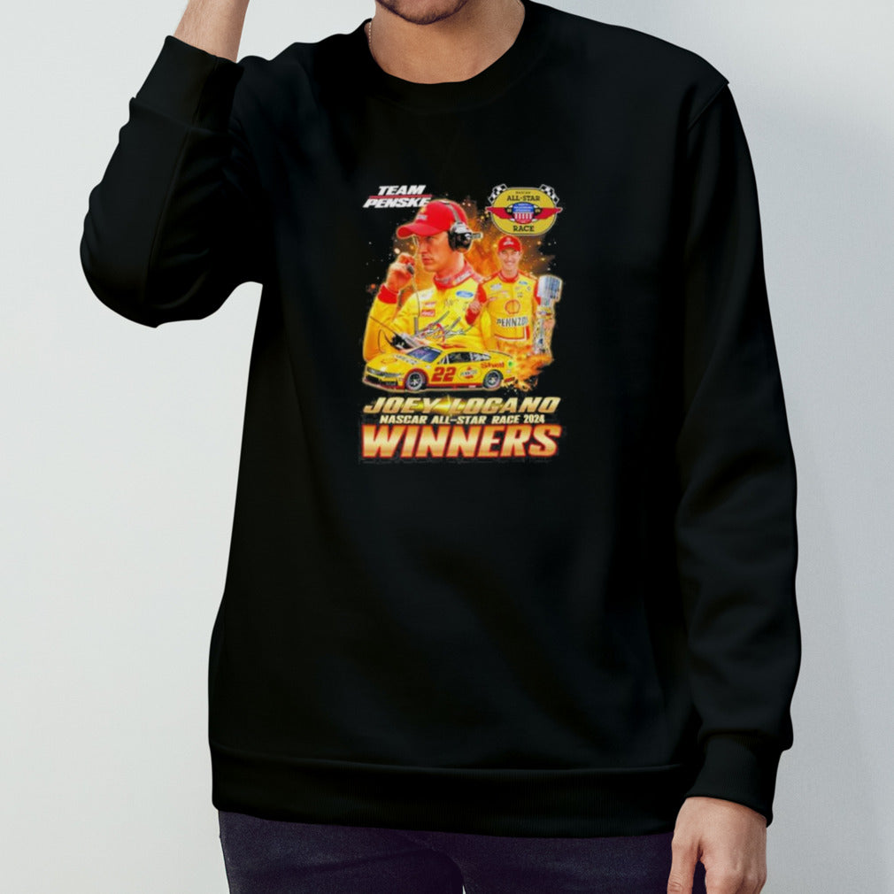 Team Penske Joey Logano Nascar All-Star Race 2024 Winners Shirt
