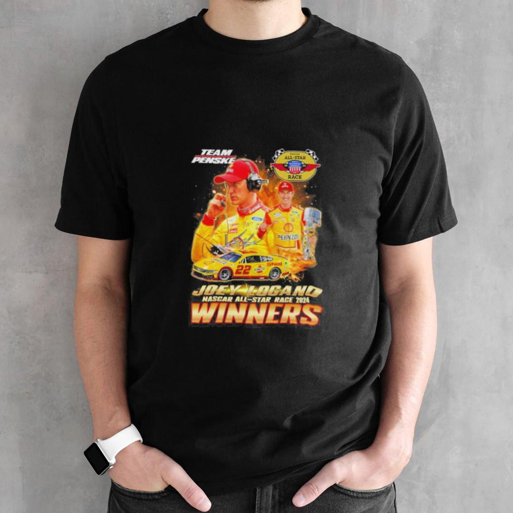 Team Penske Joey Logano Nascar All-Star Race 2024 Winners Shirt
