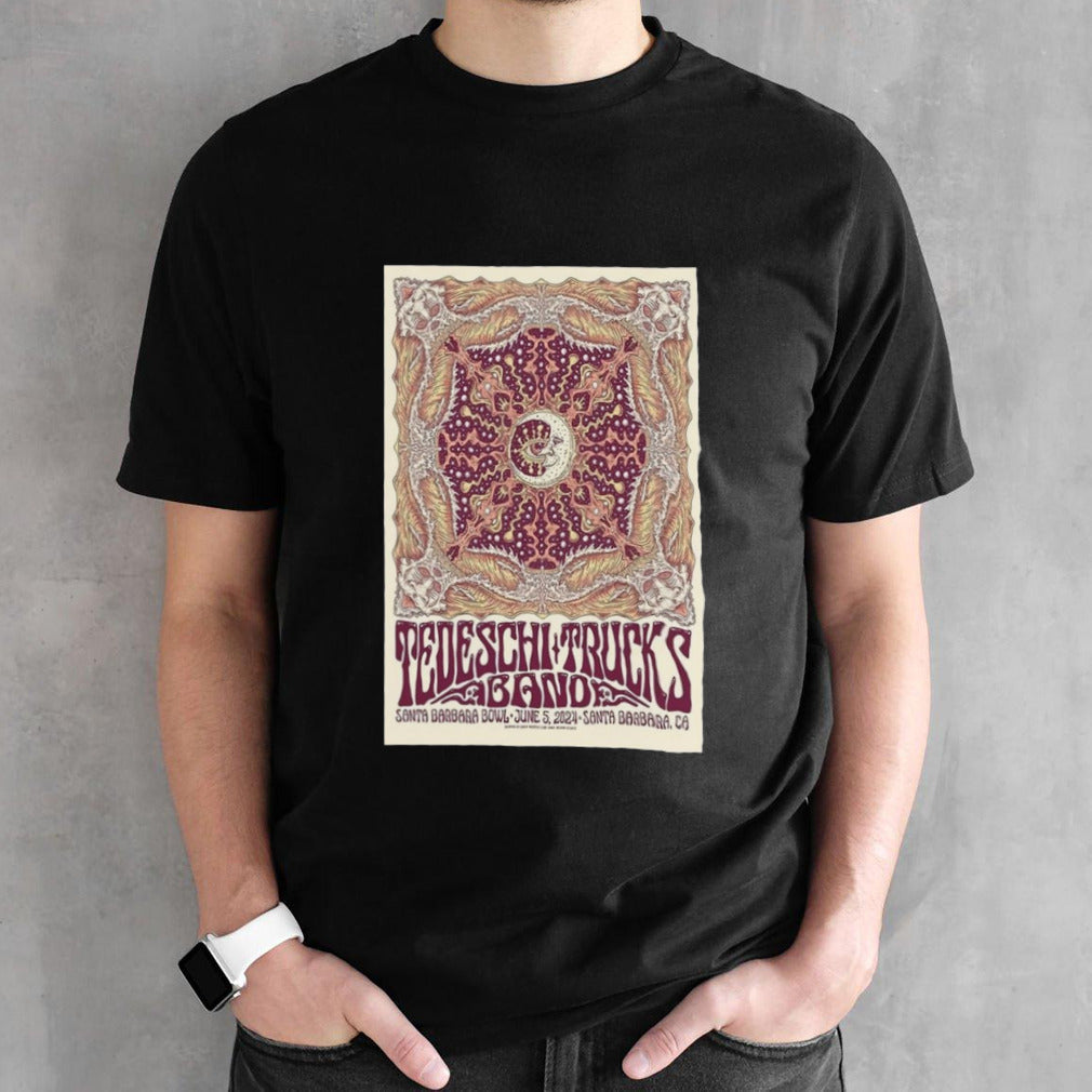 Tedeschi Trucks Band June 5, 2024 Santa Barbara Bowl, Santa Barbara, CA Poster Shirt