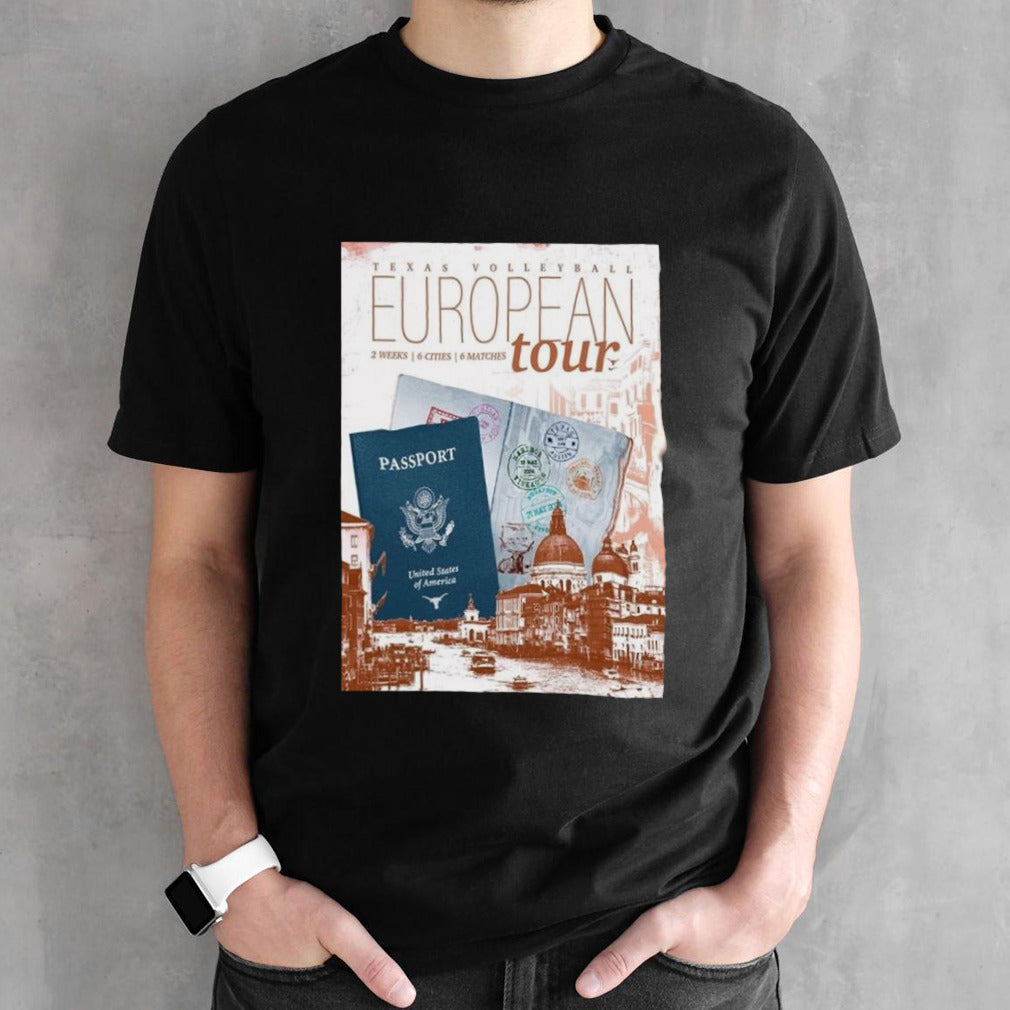 Texas Volleyball European Tour First Stop In Istanbul Turkey 2024 Shirt