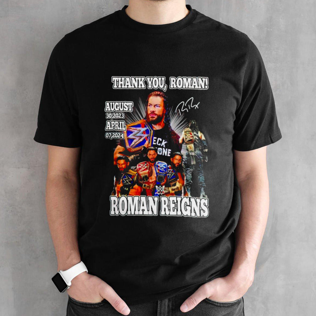 Thank You Roman Reigns 2024 shirts