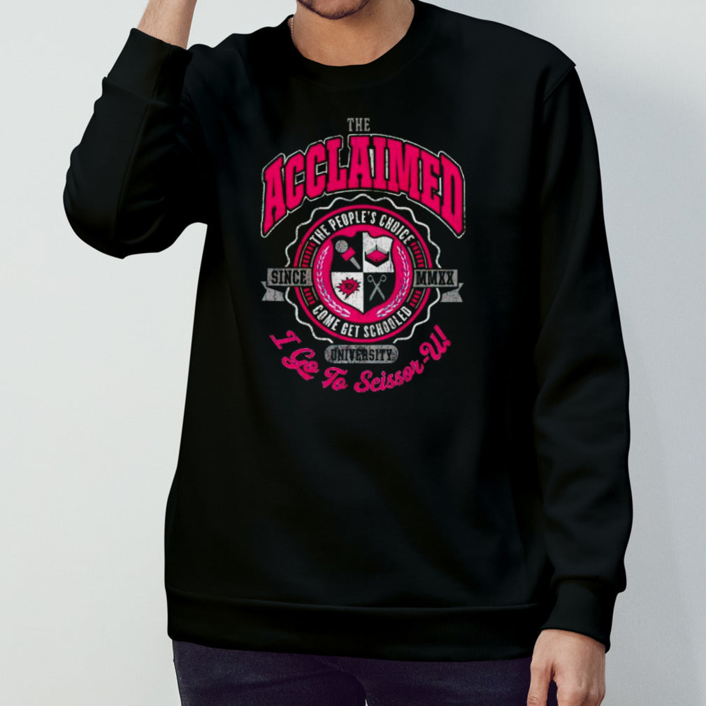 The Acclaimed i go to scissor u shirts