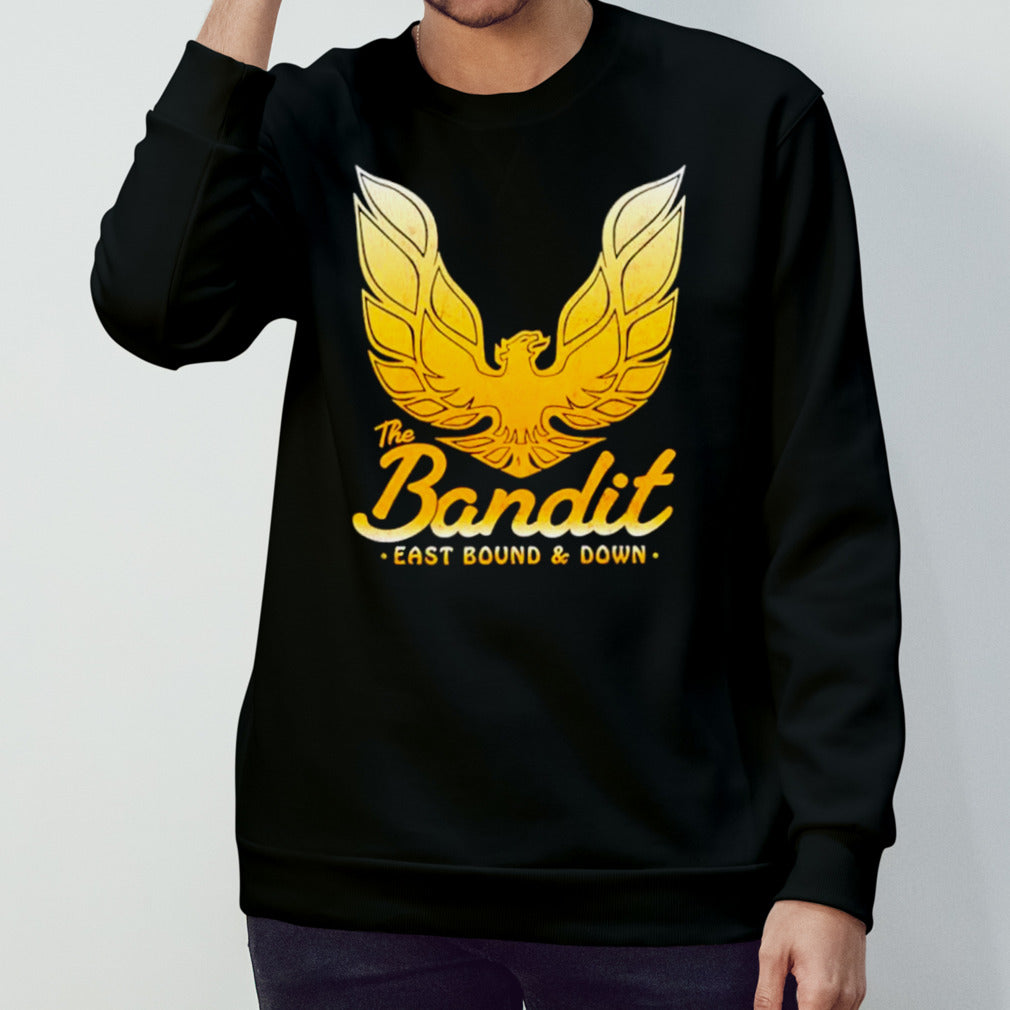 The bandit east bound and down logo shirts