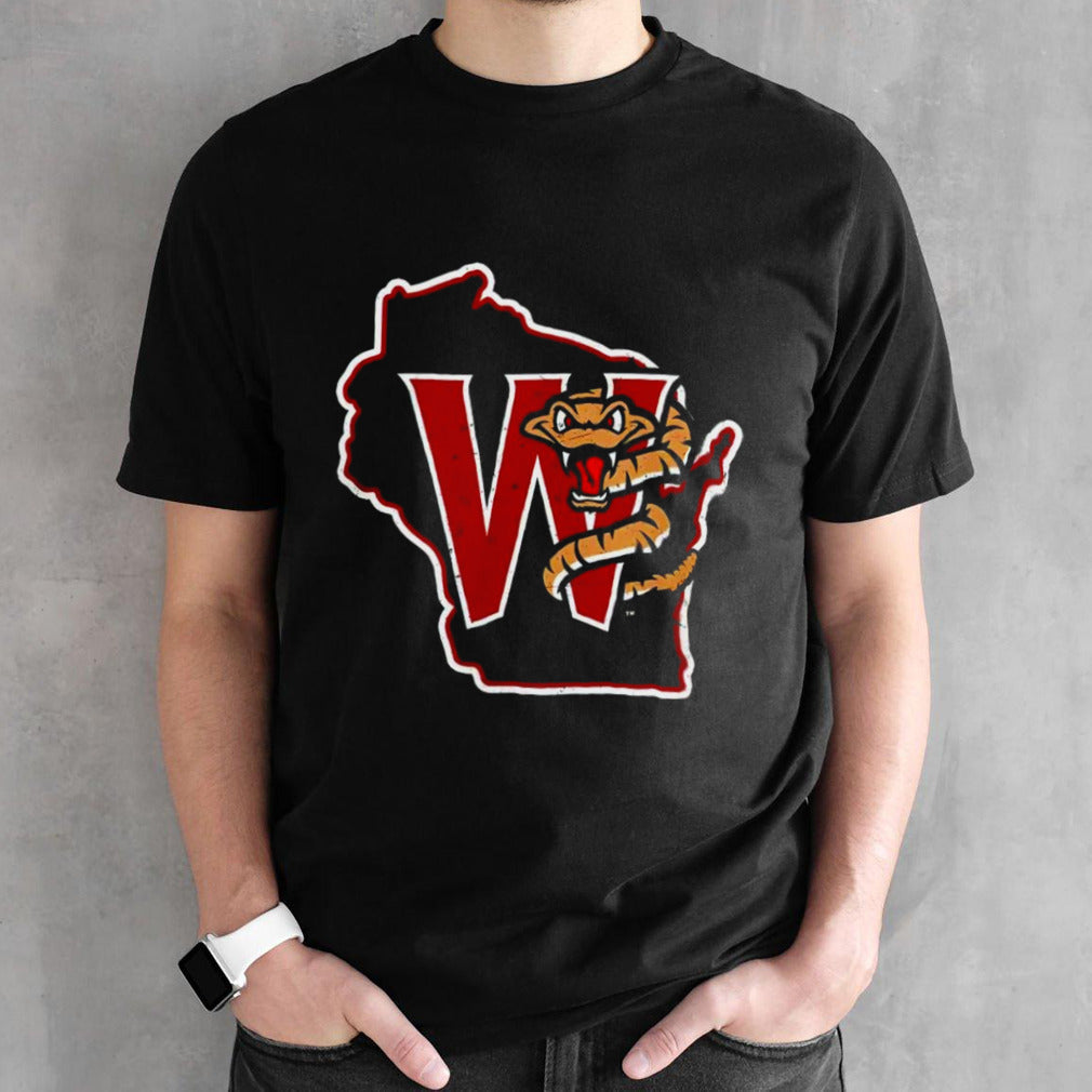 Timber Rattlers State Logo map shirts