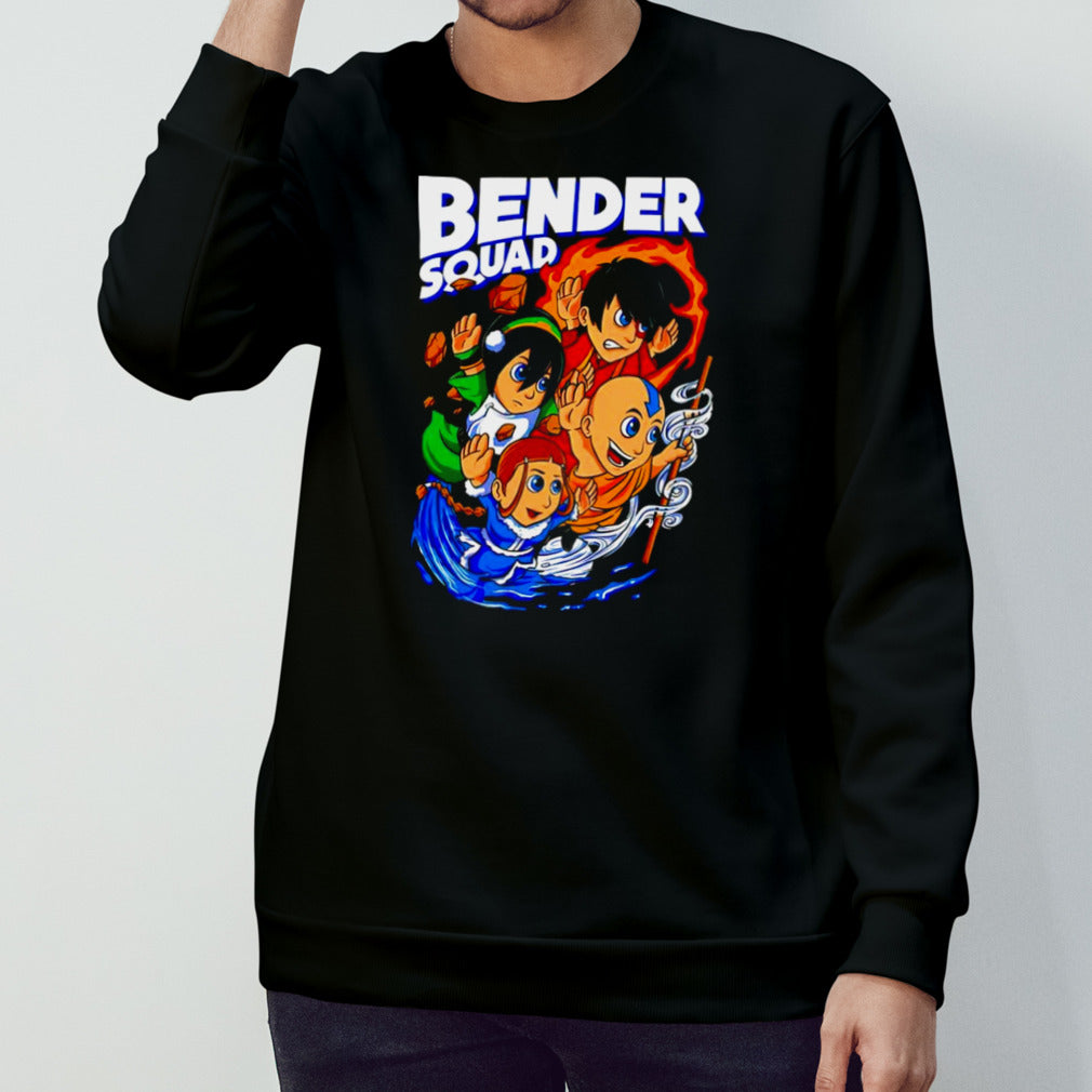 Toph Zuko Katara and Aang Bender Squad shirts