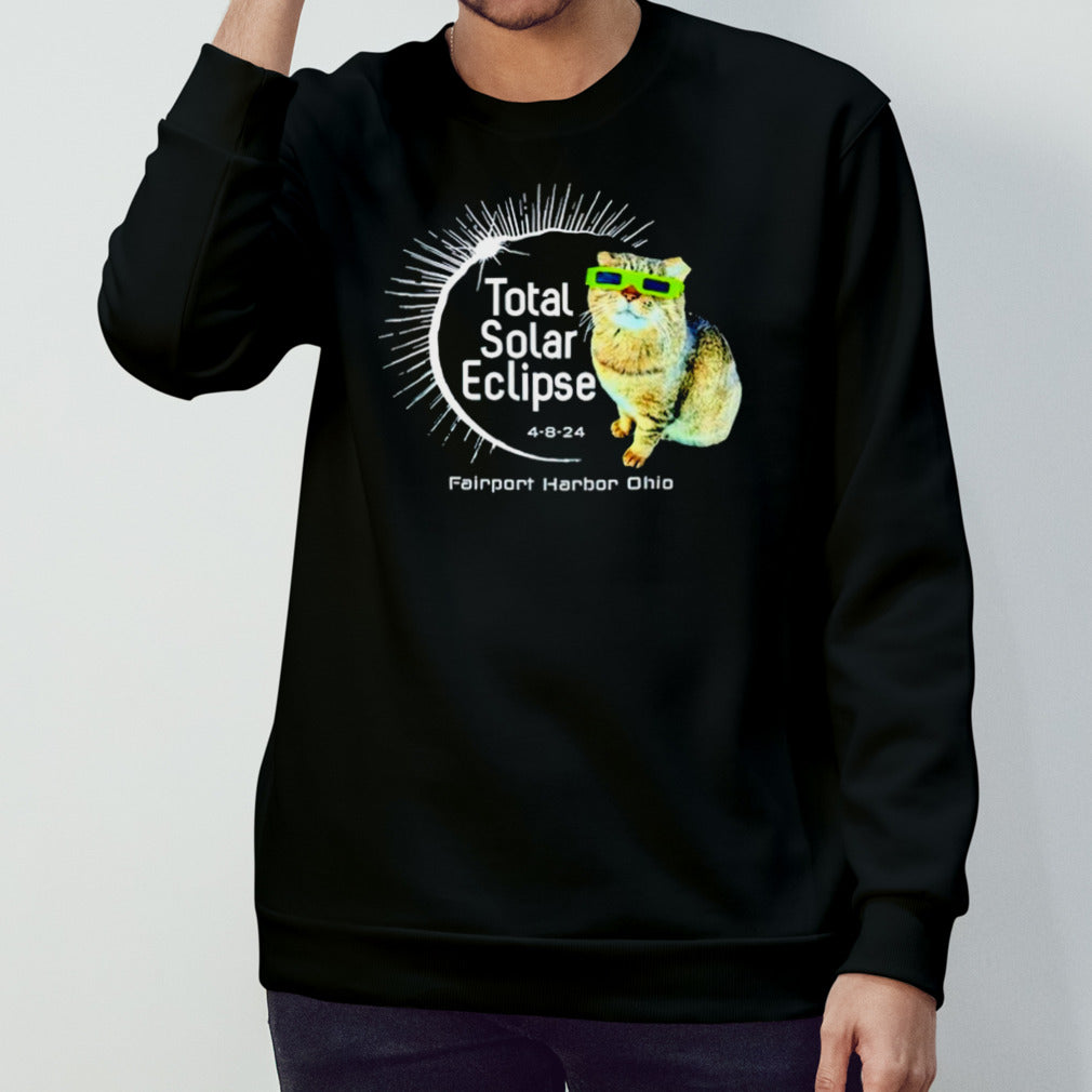 Total Solar Eclipse Fairport Harbor Ohio shirts