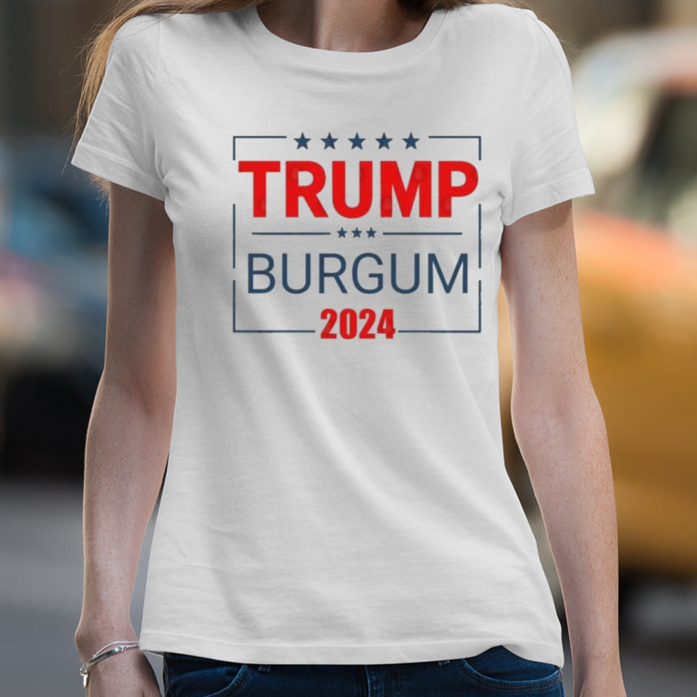 Trump Burgum 2024 American Presidential Election T-Shirt
