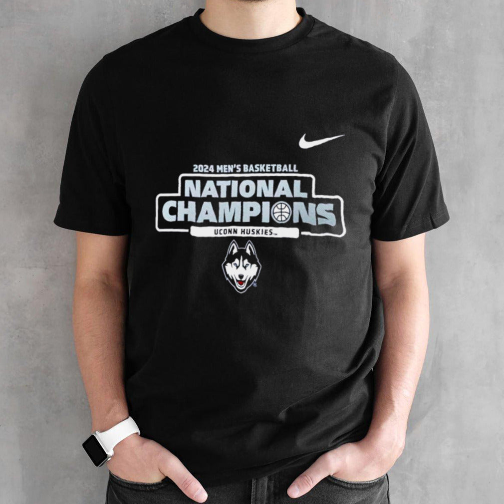 UConn Huskies 2024 NCAA Mensâ€™s Basketball National Champions T-shirts
