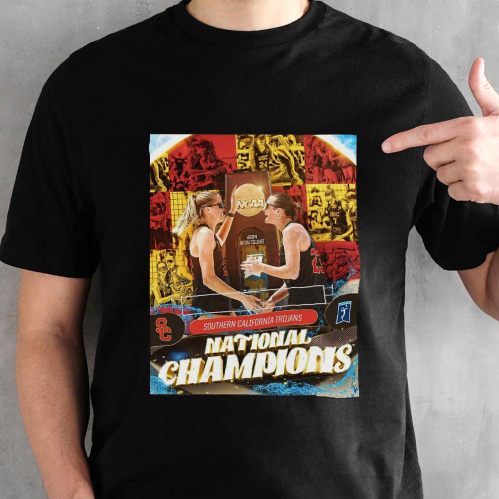 USC Trojans NCAA Womenâ€™s Volleyball National Champions 2024 shirt