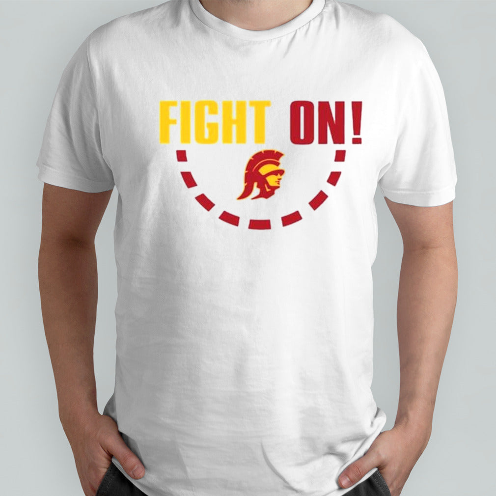 USC Trojans fight on shirts