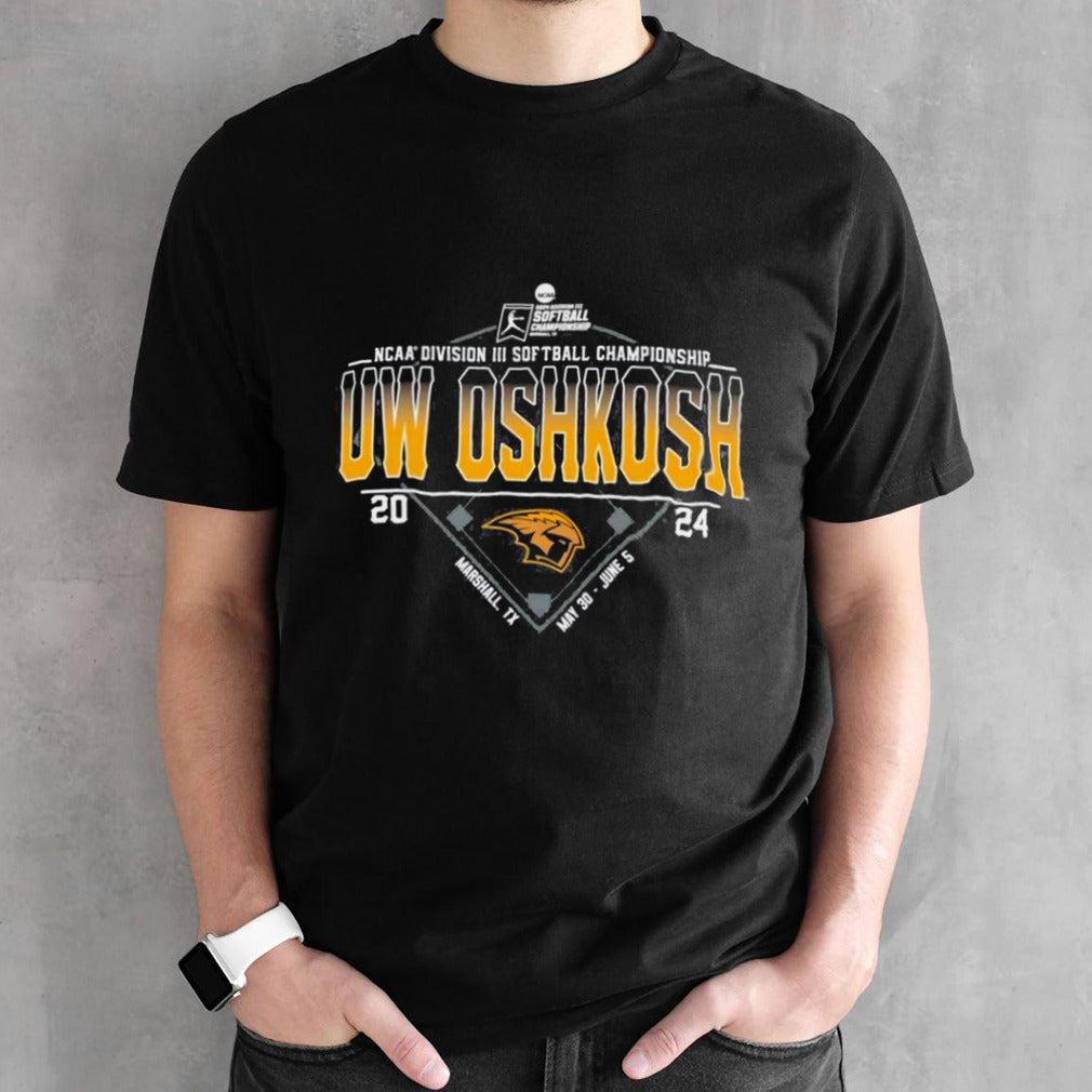 UW-Oshkosh Titans 2024 NCAA Division III Softball Championship shirt