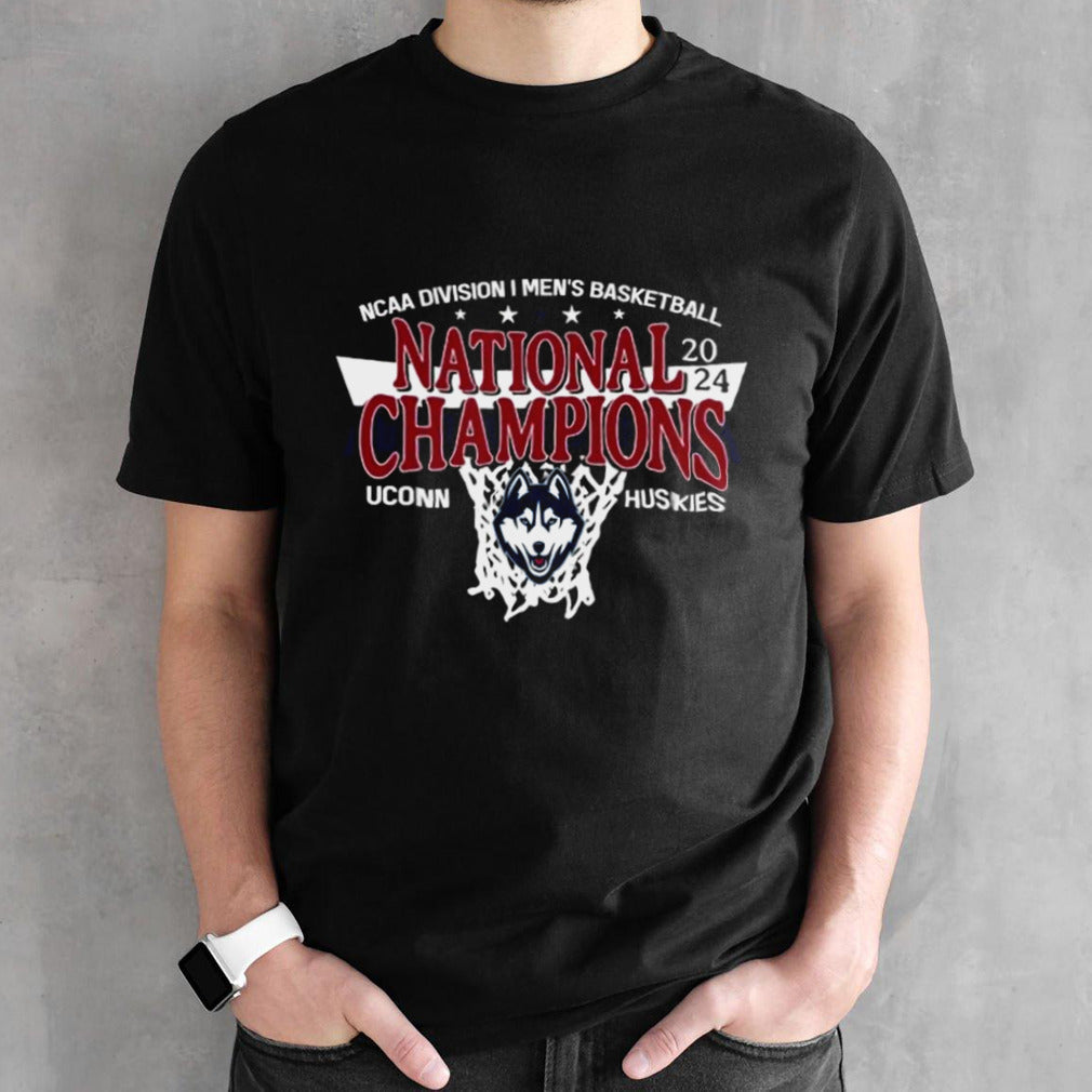 Uconn Huskies NCAA Division I Mensâ€™s Basketball National Champions 2024 Shirts