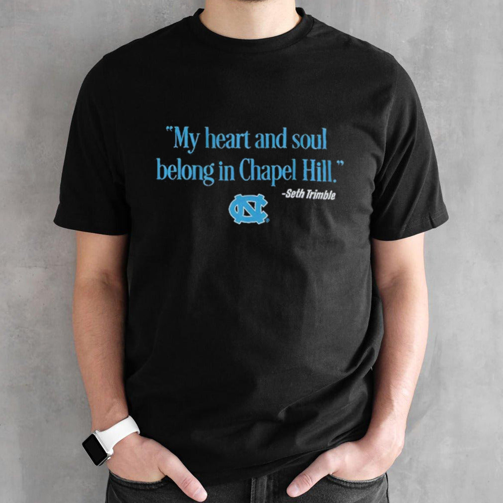Unc Basketball Seth Trimble Chapel Hill shirts