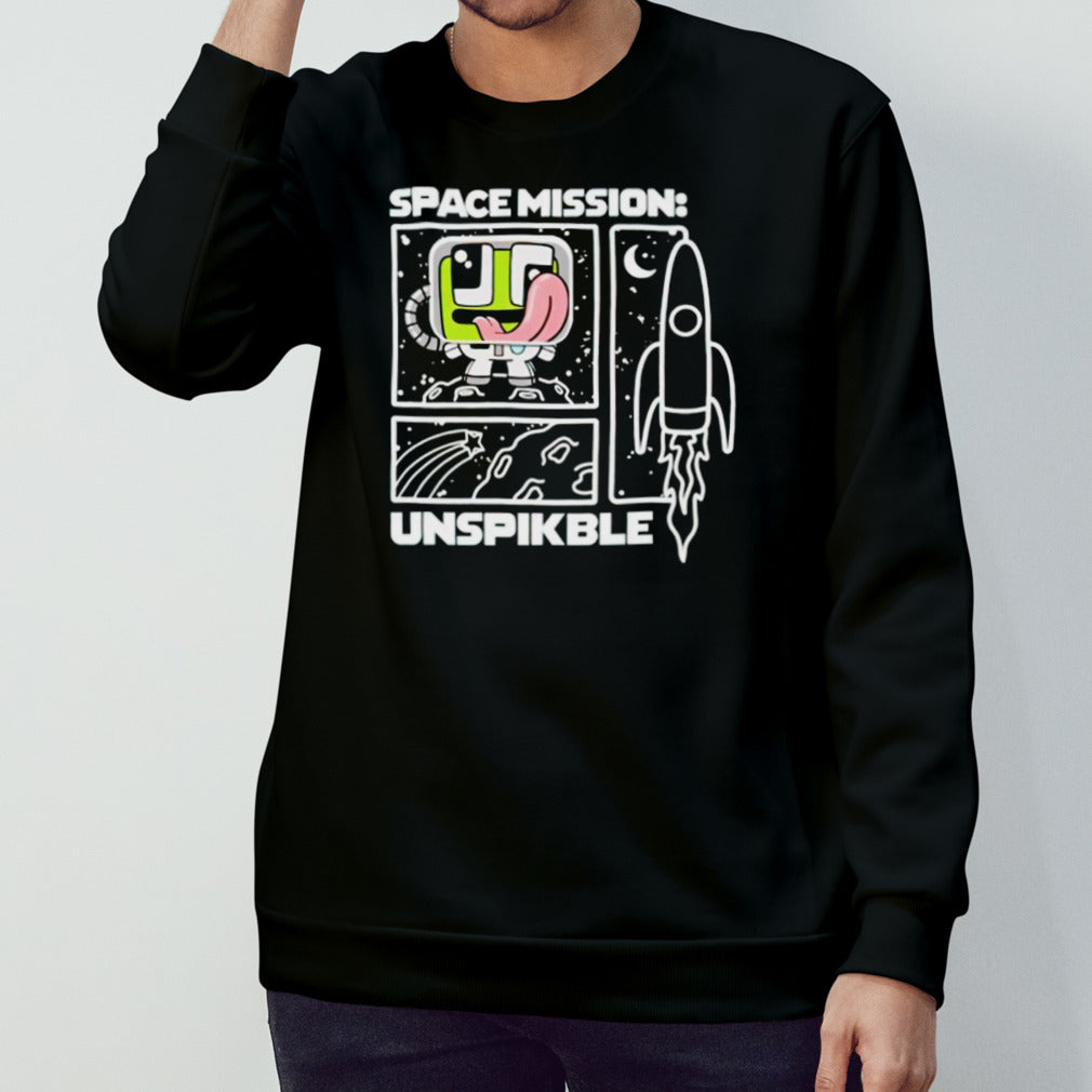 Unspeakable space mission shirts